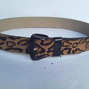 Another line belt animal print large FAST SHIPPING